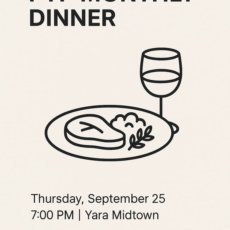 Cover Image for PYP Monthly Dinner