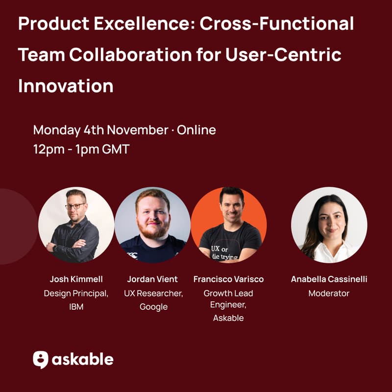 Cover Image for Product Excellence: Cross-Functional Team Collaboration for User-Centric Innovation