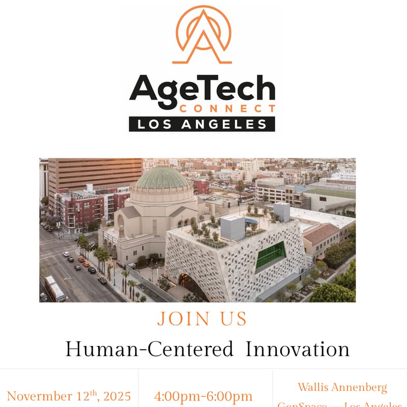 Cover Image for Reimagine Aging Lab: GenSpace x AgeTech LA