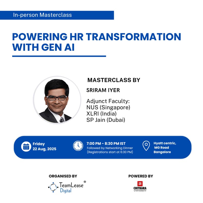 Cover Image for Powering HR Transformation with Gen AI