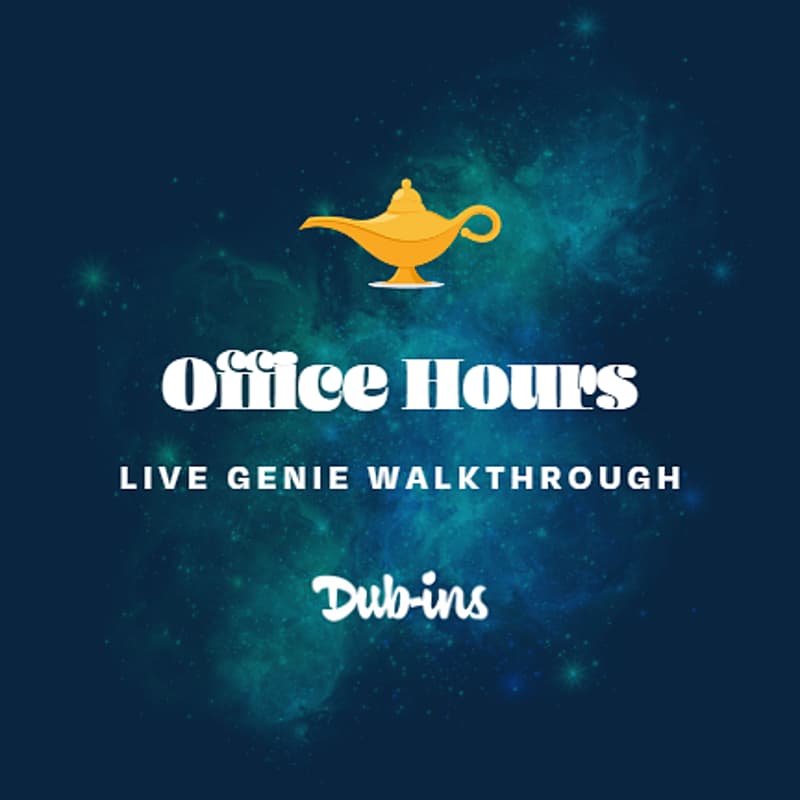 Cover Image for Dub-ins Office Hours