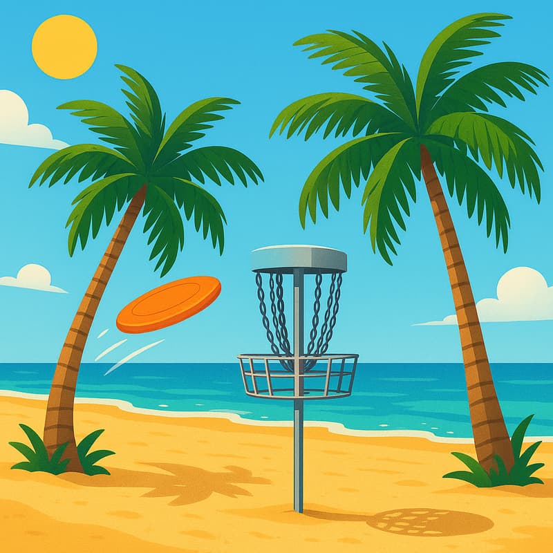 Cover Image for Discgolf @ the Beach 🥏🌴