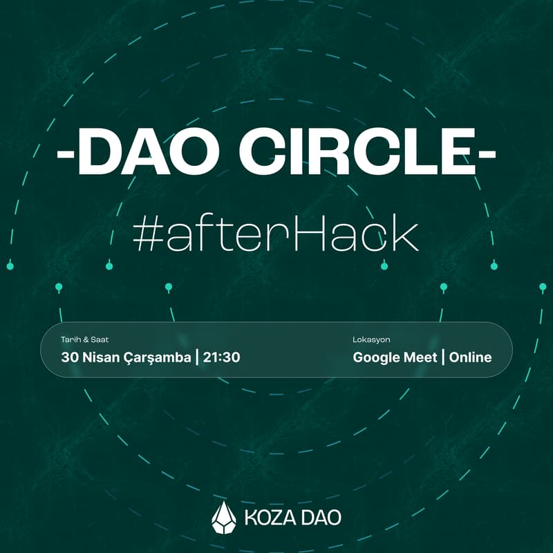 Cover Image for DAO Circle | #afterHack