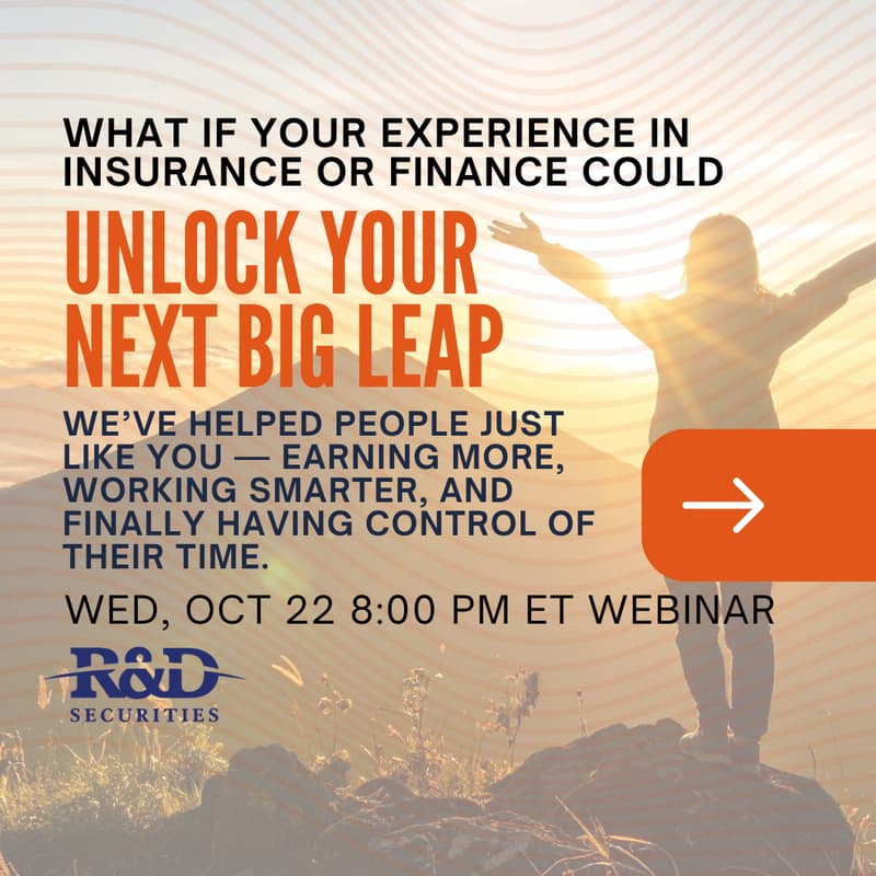 Cover Image for What if your experience in insurance or finance could unlock your next big leap?