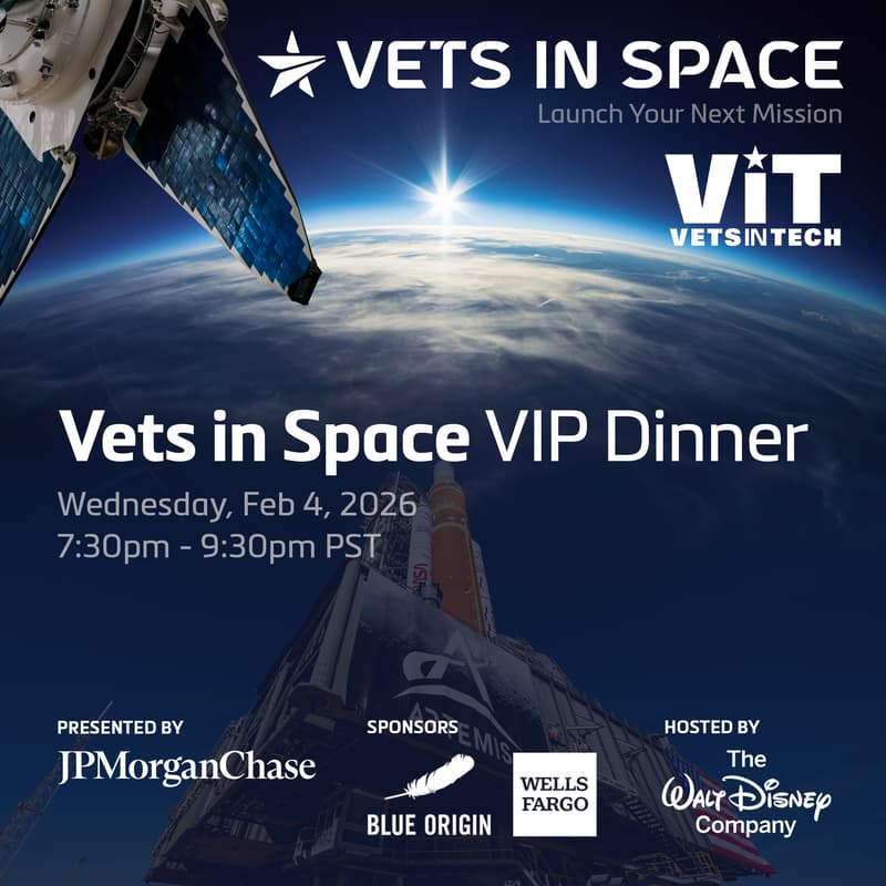 Cover Image for Vets in Space VIP Dinner