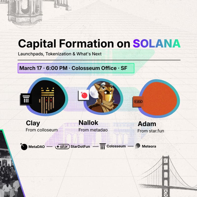 Cover Image for Capital Formation on Solana: Launchpads, Tokenization & What's Next