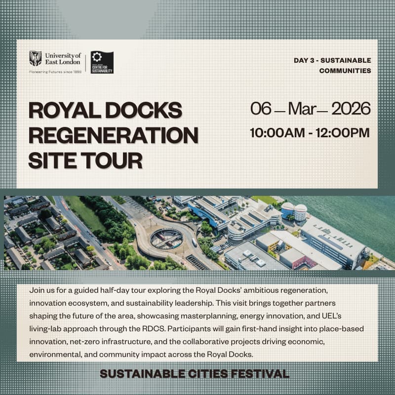 Cover Image for Royal Docks Regeneration SITE TOUR - Compressor House - RAD - RDCS (Day 3)