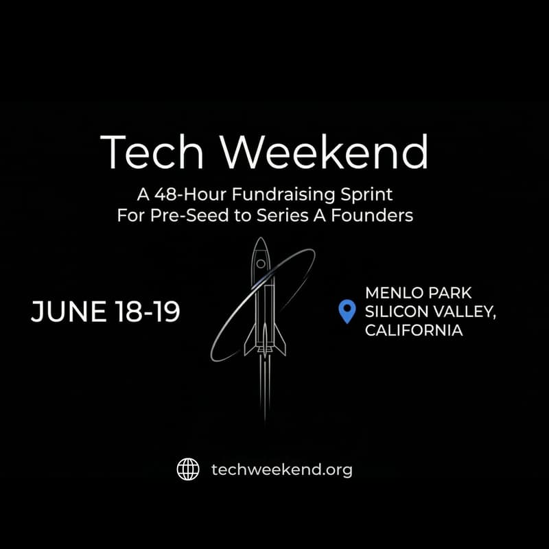 Cover Image for Tech Weekend June 18-19, 2026 | Menlo Park | Silicon Valley |