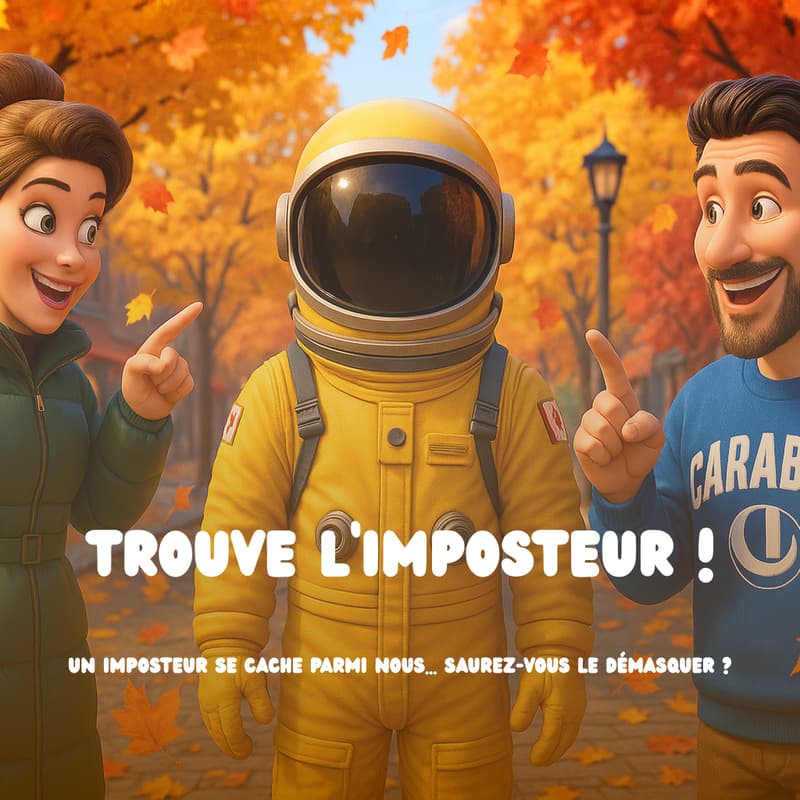 Cover Image for Trouve l'imposteur - Édition 3