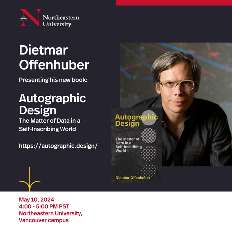 Cover Image for Dietmar Offenhuber: Autographic Design