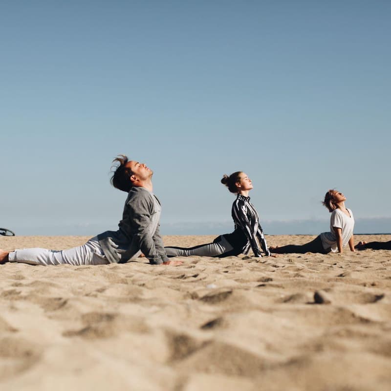 Cover Image for SURF HOUSE FREE BEACH YOGA BY GO TRAINING