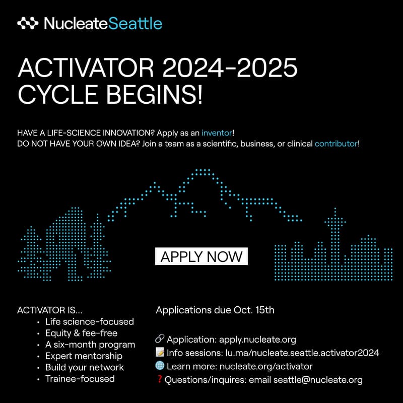 Cover Image for Nucleate Seattle: Activator 2025 Happy Hour