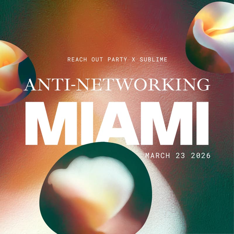 Cover Image for Anti-Networking Event (Monday March 23)
