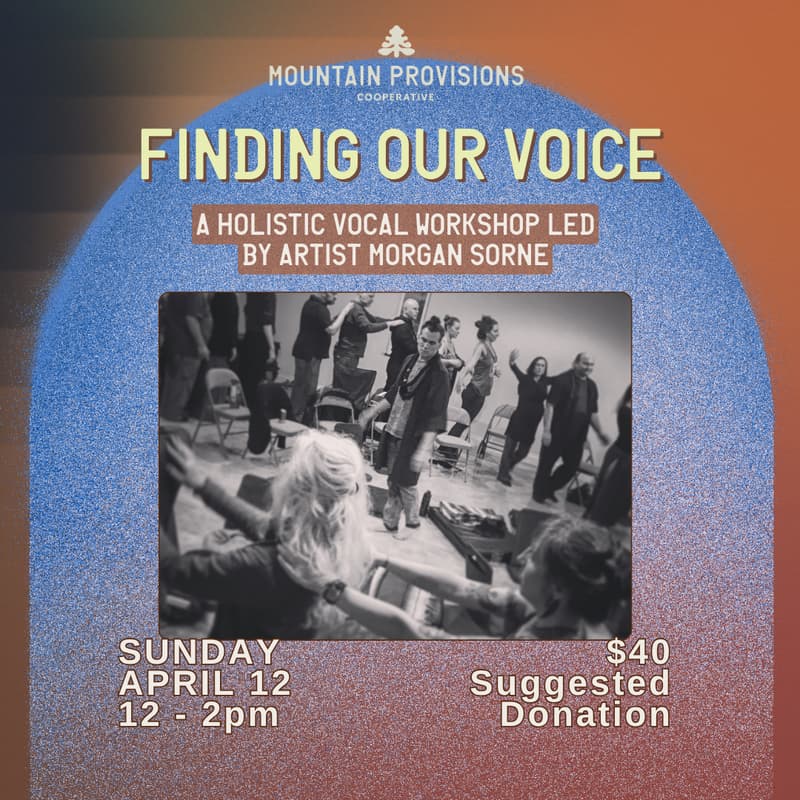 Cover Image for Finding Our Voice: A Holistic Vocal Workshop