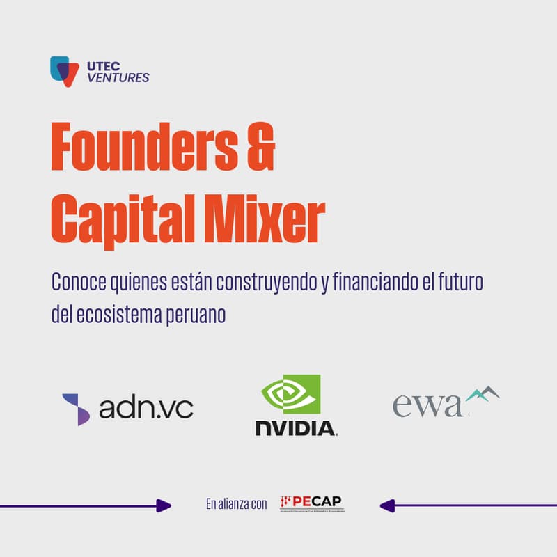 Cover Image for Founders & Capital Mixer con NVIDIA, PECAP, EWA Capital y ADN