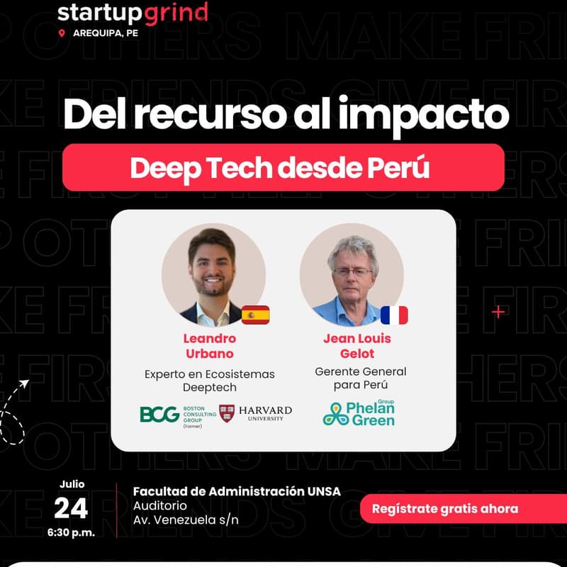Foto de portada de Del Recurso al Impacto: Deeptech desde Perú