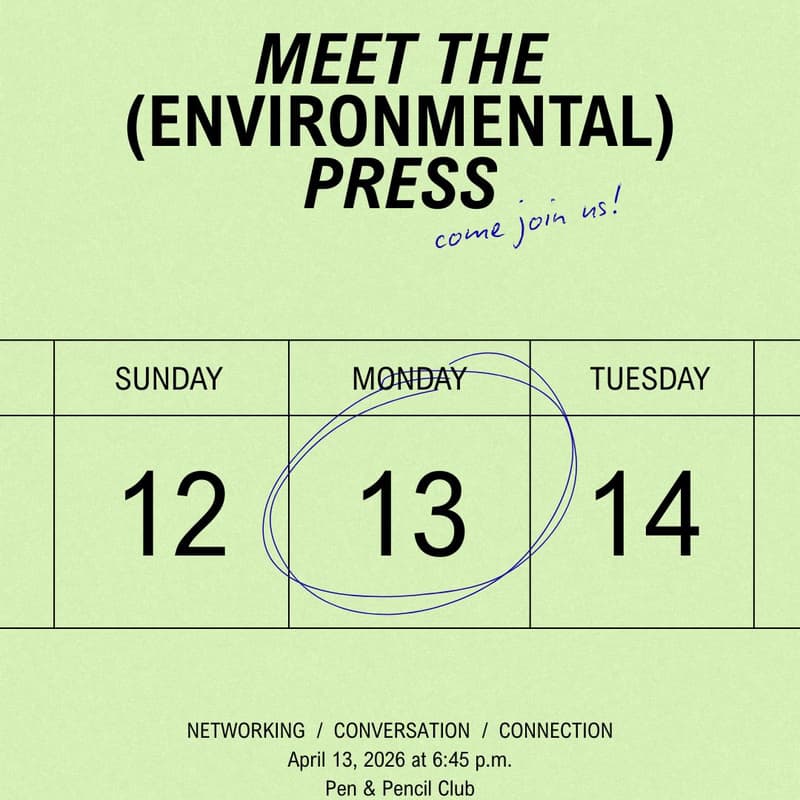 Cover Image for Meet the (Environmental) Press