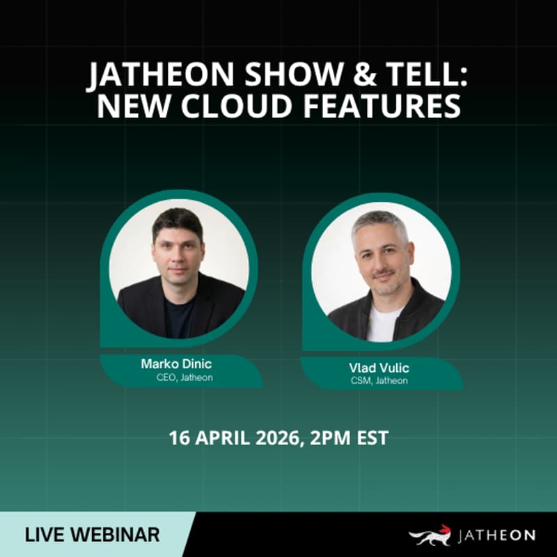 Cover Image for Jatheon Show & Tell: New Cloud Features
