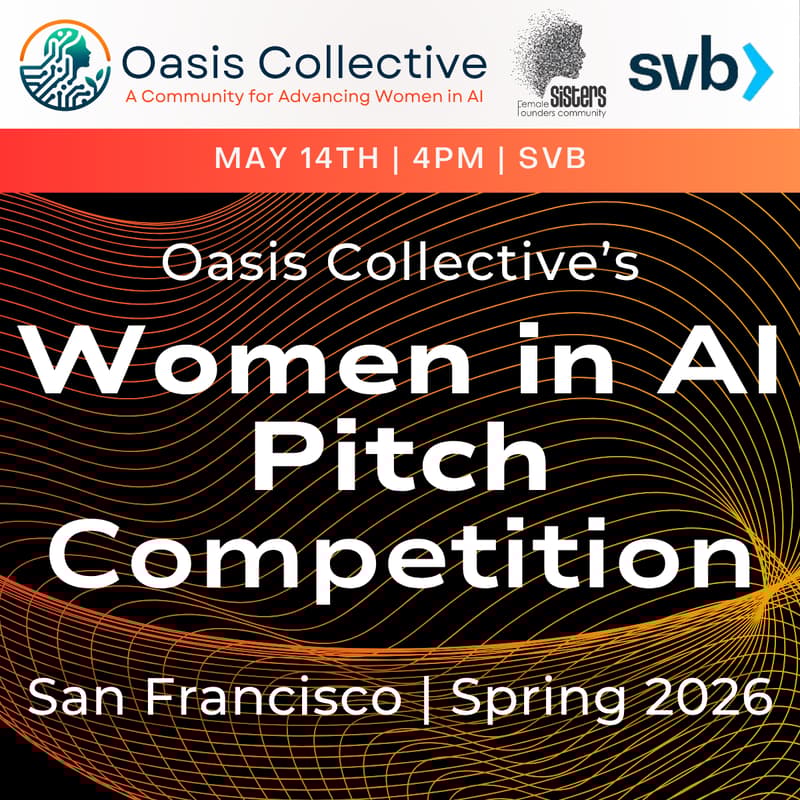 Cover Image for The Women in AI Pitch Competition