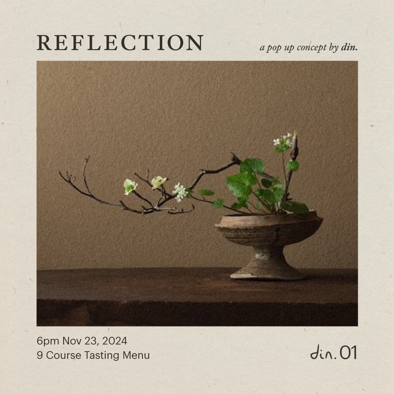 Cover Image for din. - Reflection - Dinner 01