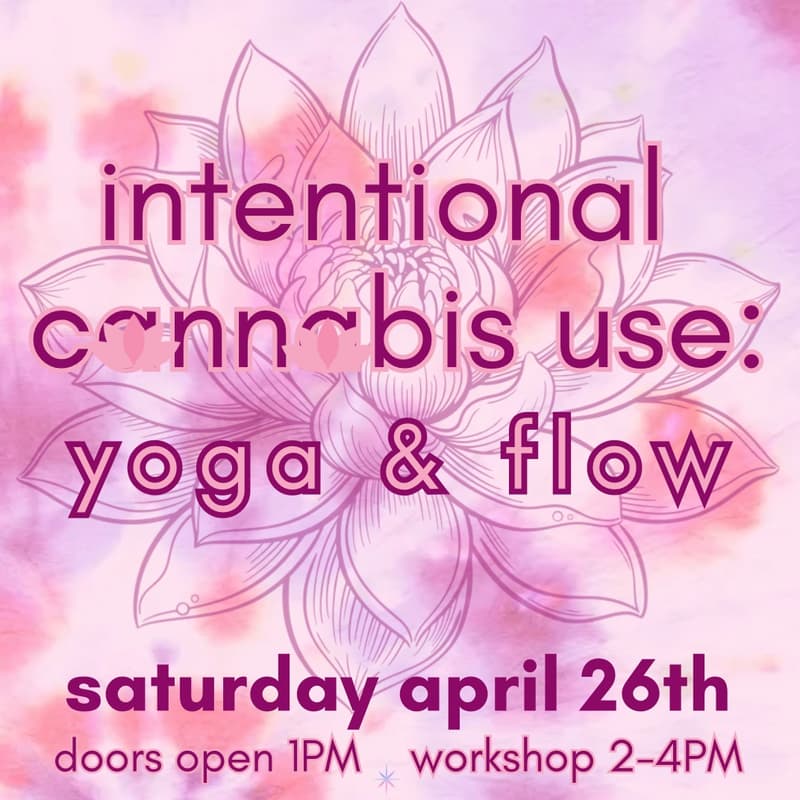 Cover Image for intentional c@nn@bis use: yoga & flow