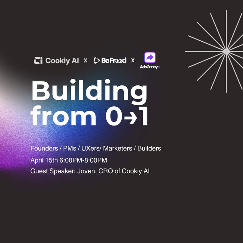 Cover Image for AI Builders Social Night: From 0→1 in the Age of AI