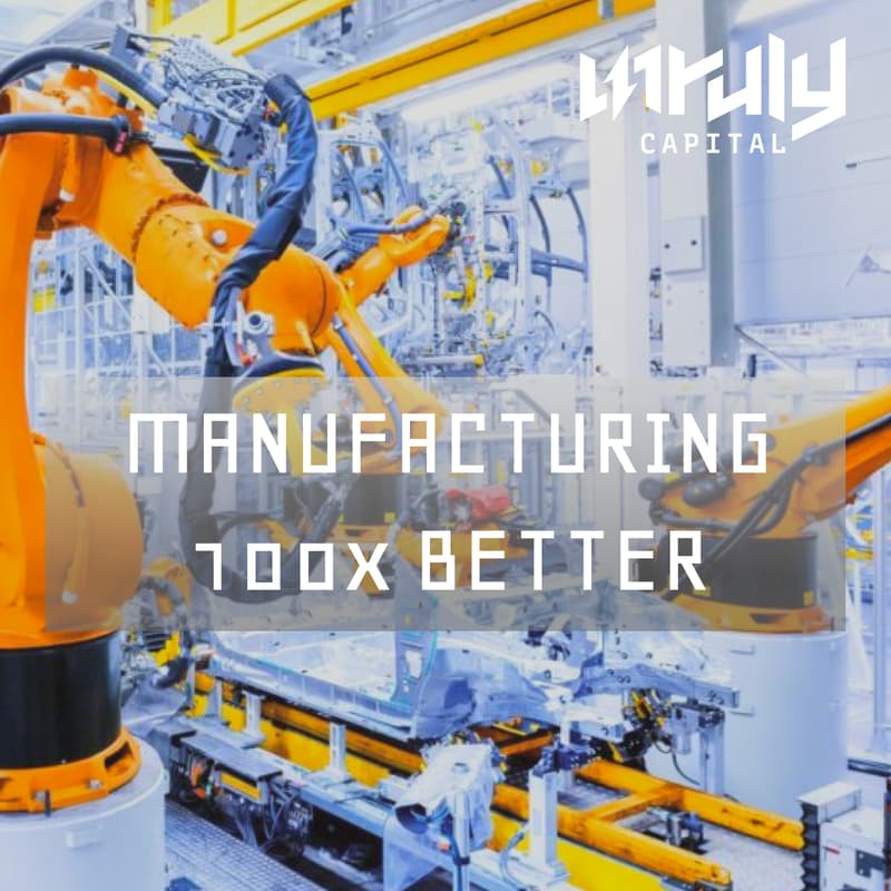 Cover Image for Unruly Lunch: Manufacturing, 100x better