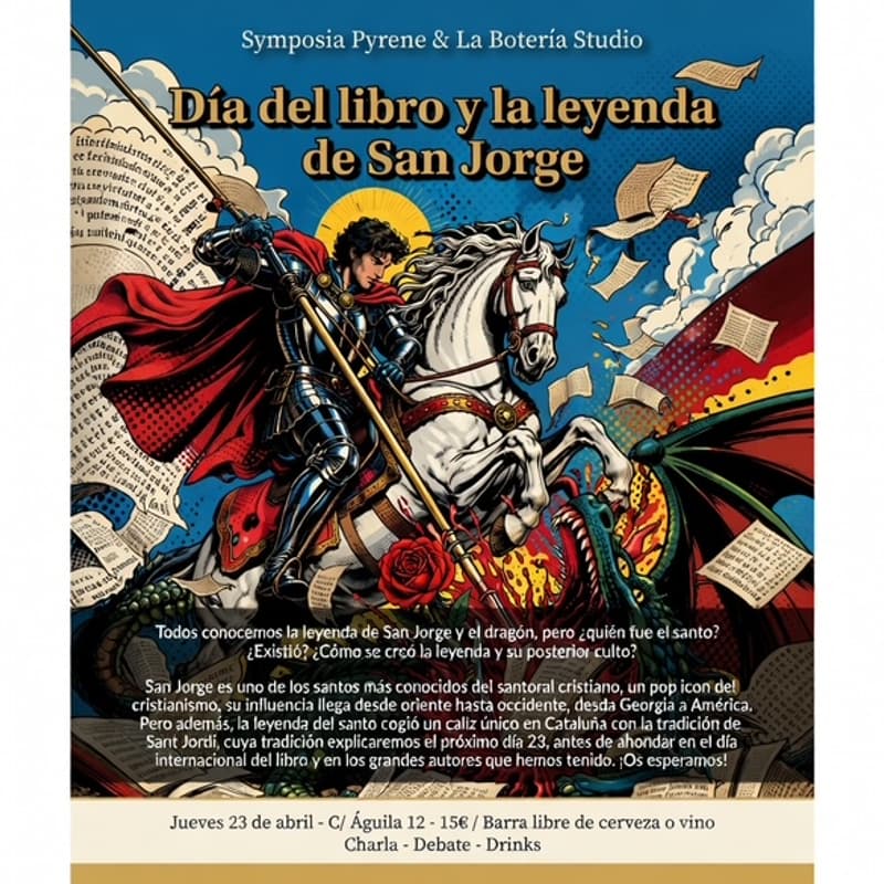 Cover Image for Día del Libro y la leyenda de San Jorge
