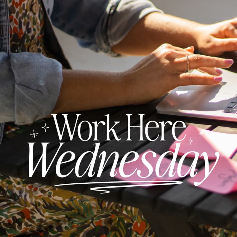 Cover Image for Work Here Wednesday