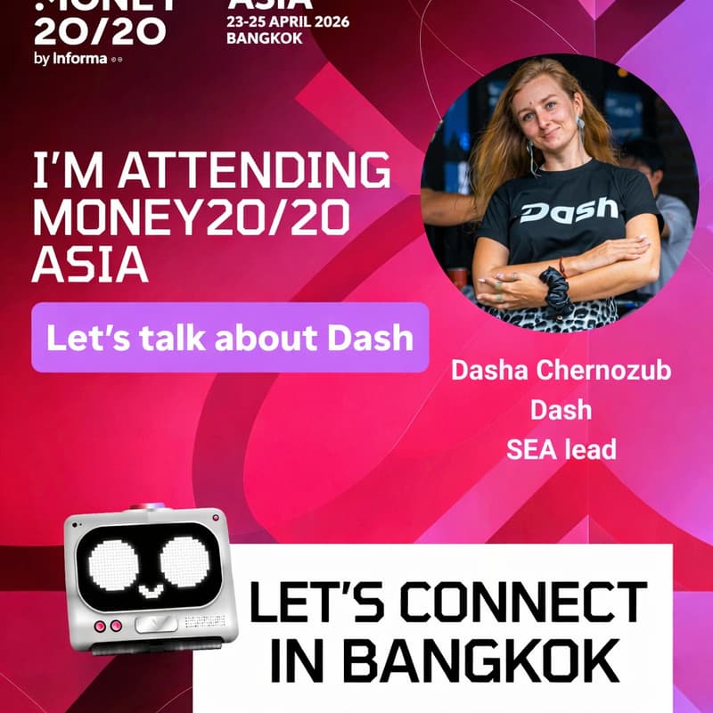 Cover Image for Dash @ Money20\20 Asia
