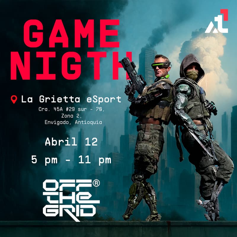 Cover Image for Game Night Medellín OFF THE GRID