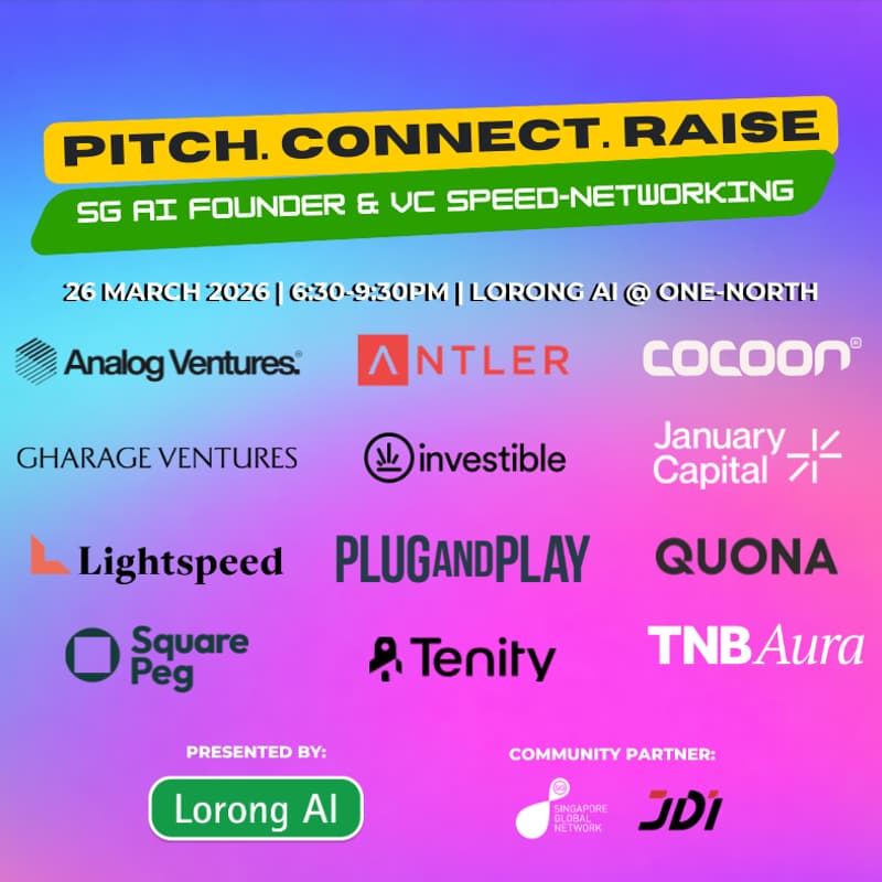 Cover Image for Lorong AI Founder & Investor Speed-Networking Night