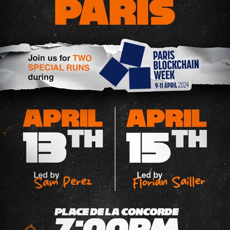 Cover Image for FRC Paris: Blockchain Week Run 1