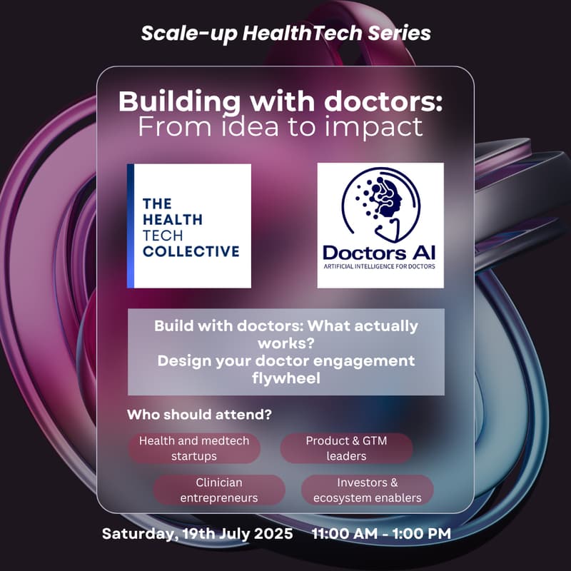 Cover Image for Building with doctors: From idea to impact