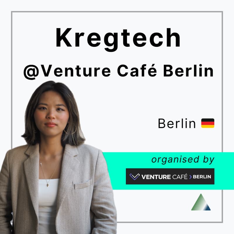 Cover Image for Kregtech @Venture Café Thursday Gathering #1 | Berlin 🇩🇪
