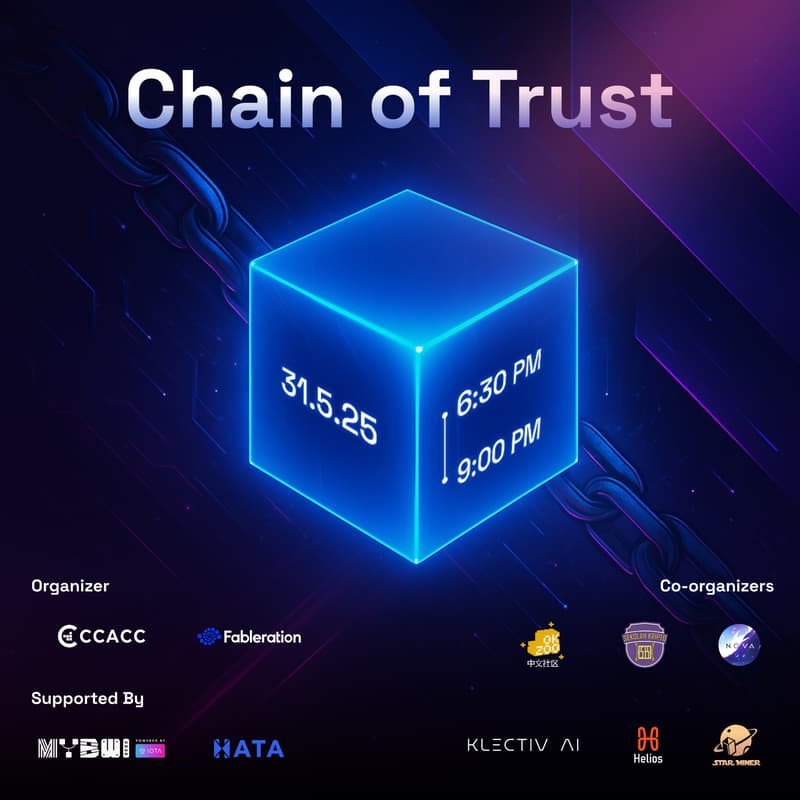 Cover Image for WEB 3 : Chain Of Trust