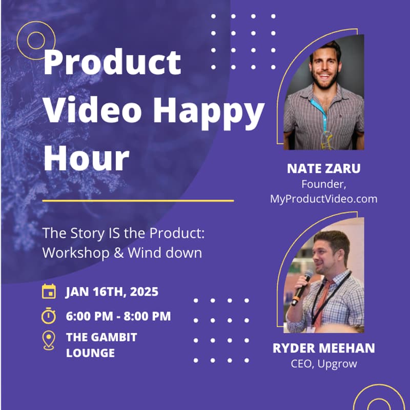 Cover Image for Creating Product Videos that Drive Sales JANUARY Workshop