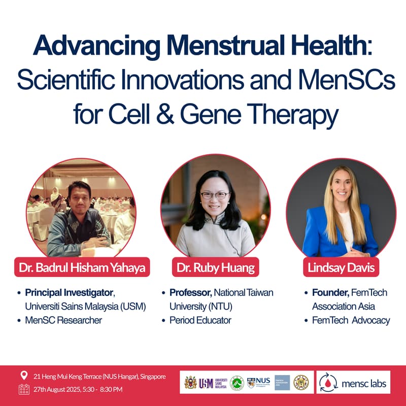 Cover Image for Advancing Menstrual Health: Scientific Innovations and MenSCs for Cell & Gene Therapy