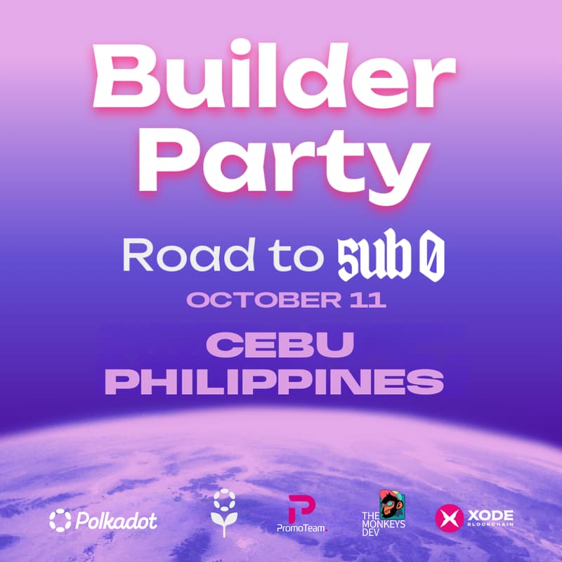 Cover Image for Road to Sub0: Builder Party Cebu, Philippines