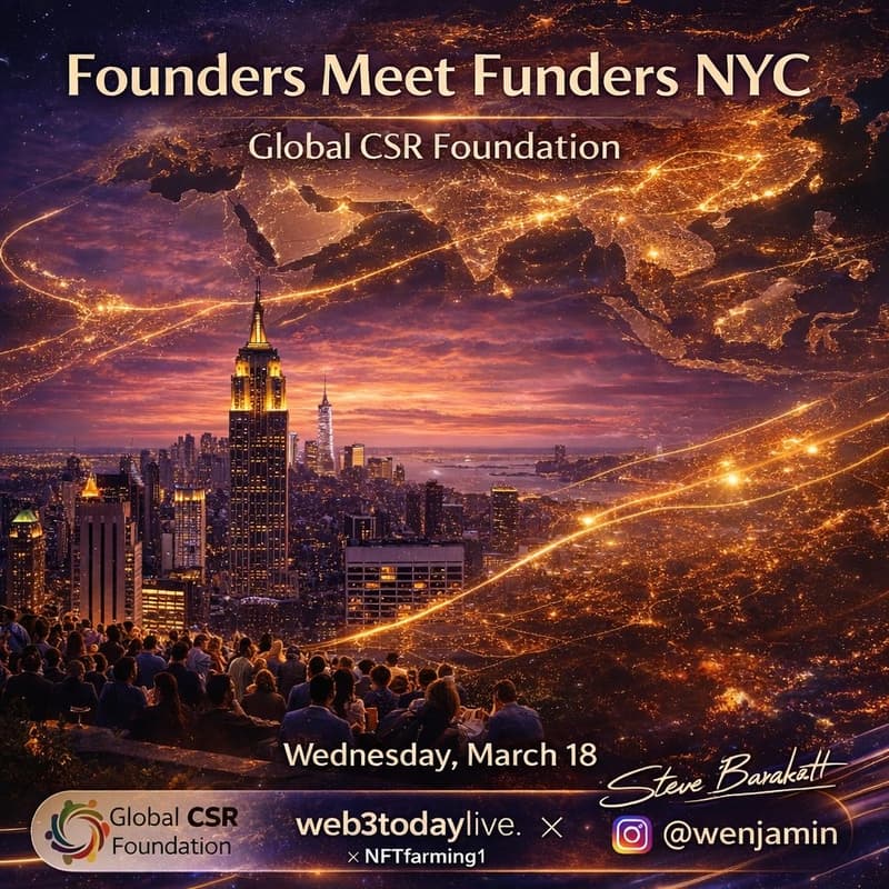 Cover Image for Cheers to Real Impacts Above Manhattan: Celebration Reception & Penthouse Rooftop Experience, Converging Great Minds for The Journeys Ahead.