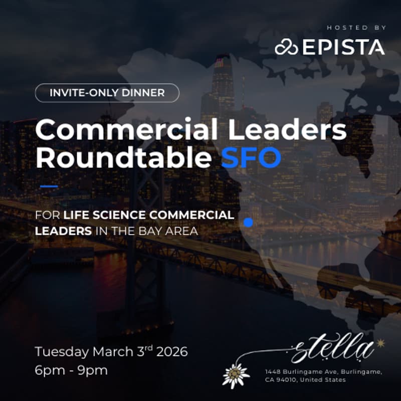Cover Image for Commercial Leaders Roundtable - San Francisco by Epista Life Science