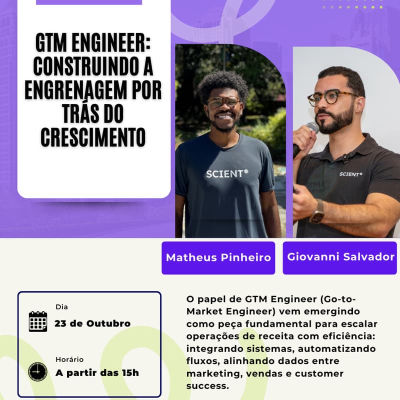 Cover Image for GTM Engineer: Construindo a engrenagem por trás do crescimento