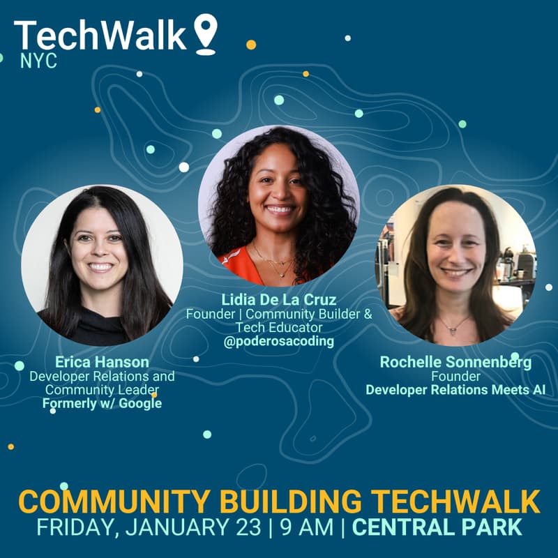 Cover Image for Community Building TechWalk | NYC, 1/23