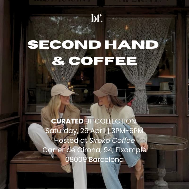 Cover Image for Second Hand x Coffee + Workshop de Estilismo by Buenos Finds
