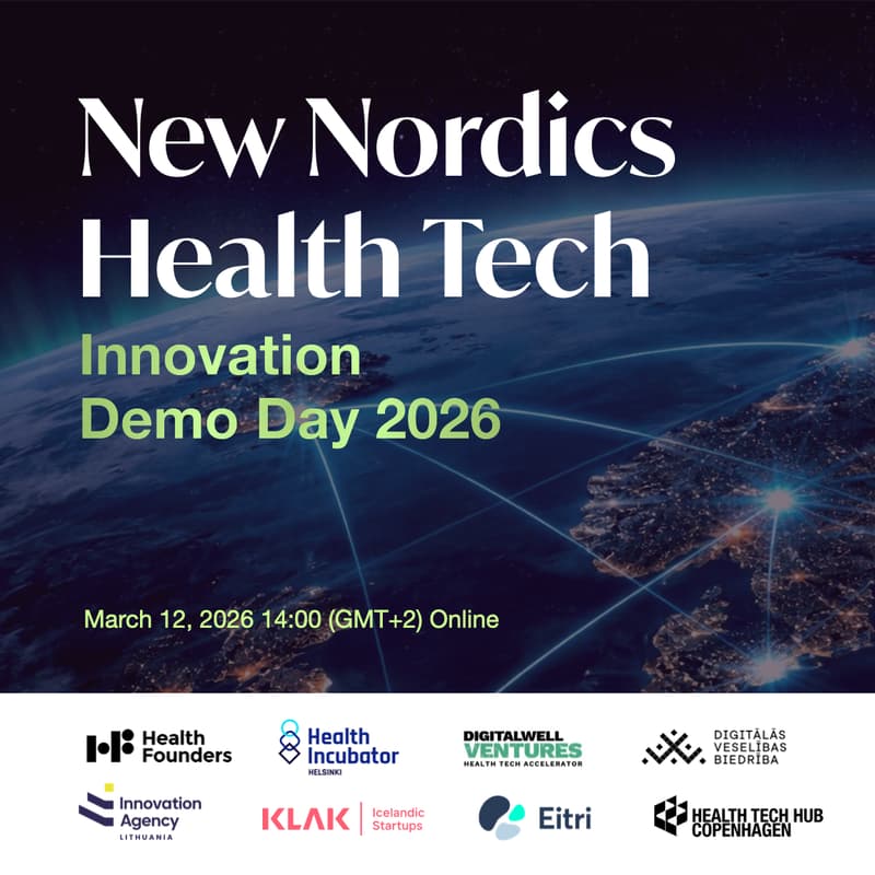Cover Image for New Nordics Health Technology Demo Day 2026