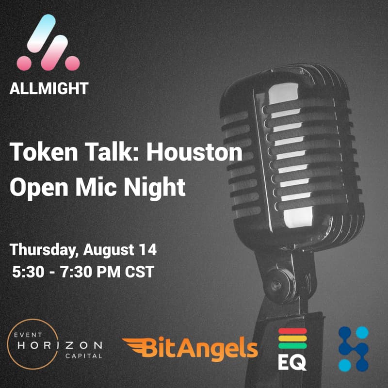 Cover Image for Token Talk: Houston Open Mic Night