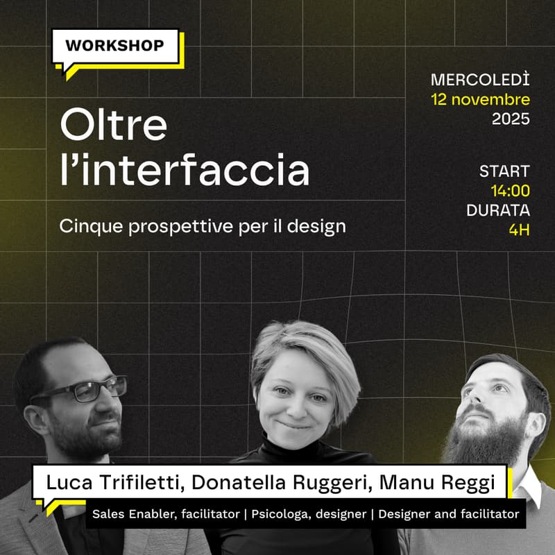 Cover Image for Oltre l'interfaccia