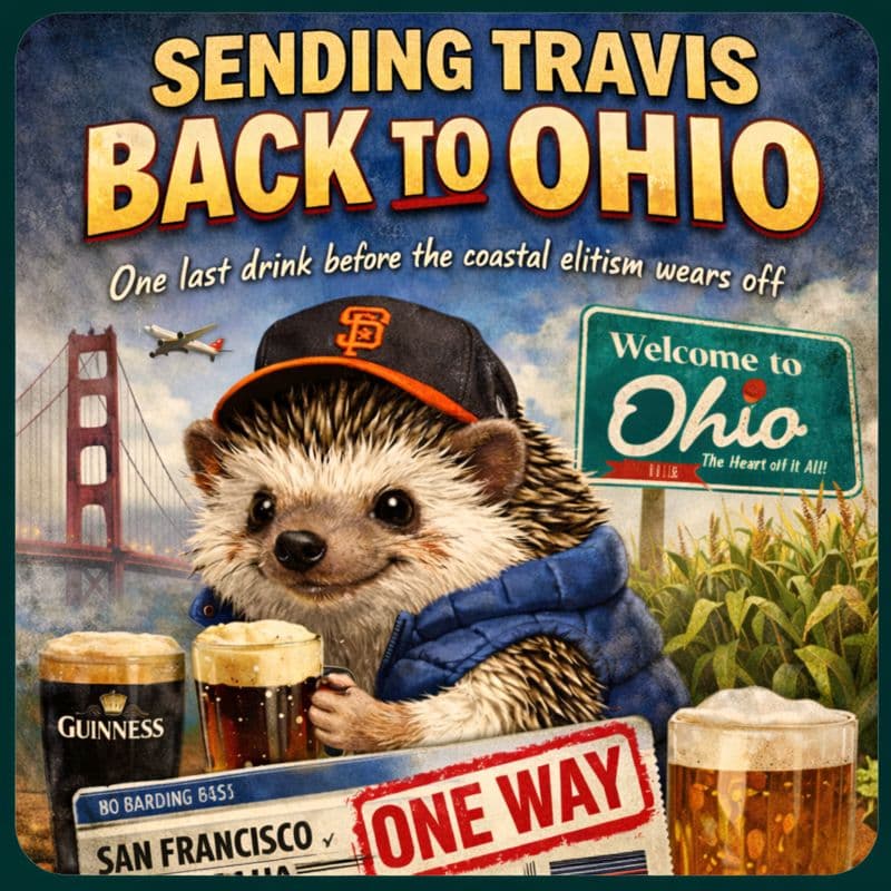 Cover Image for Send Travis Back to Ohio