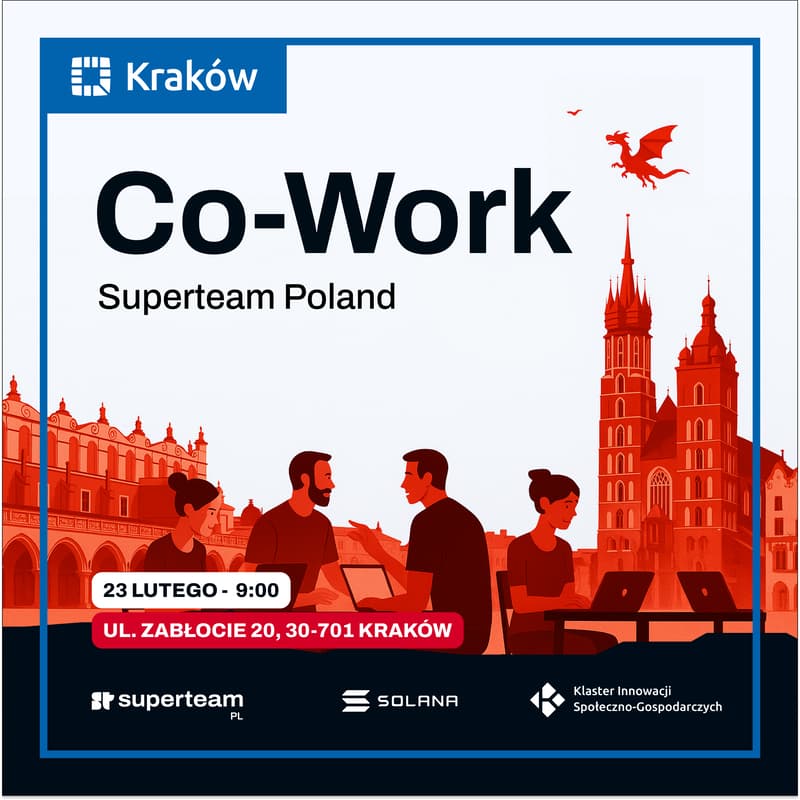 Cover Image for Superteam Poland Co-work: Kraków