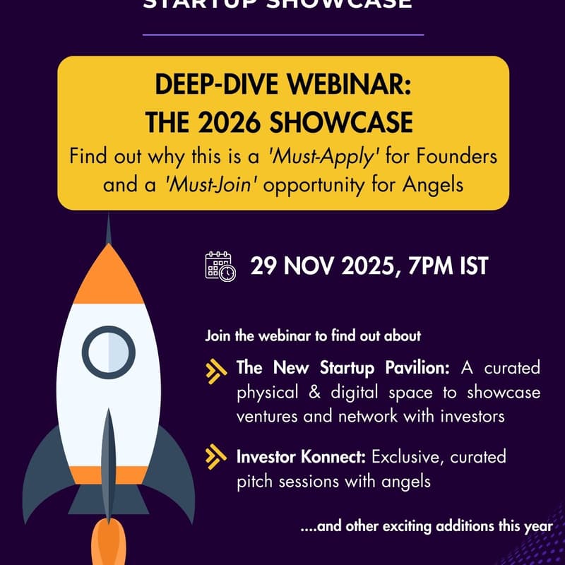 Cover Image for NITKonnect 26 - Startup Showcase Webinar